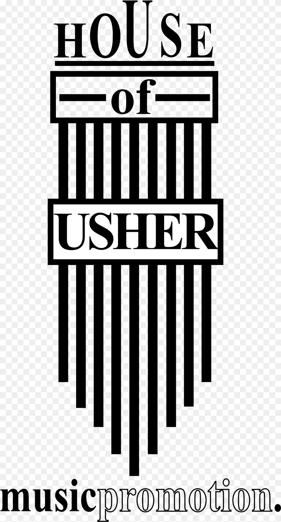 House Of Usher Music Promotion Logo Poster, Text Free Transparent Png