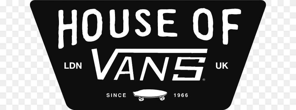 House Of Vans Live Drawing House Of Vans London Logo, License Plate, Transportation, Vehicle, Text Free Transparent Png