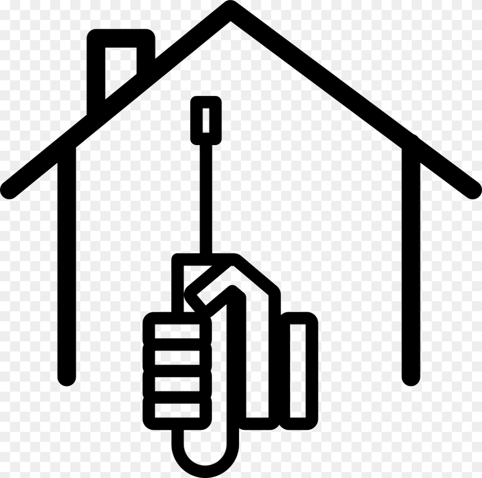 House Outline Painting House Clip Art, People, Person, Gas Pump, Machine Png