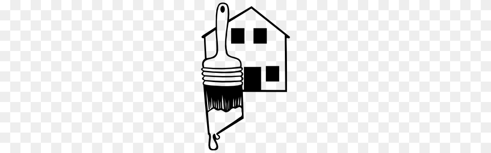 House Painter Sticker, Brush, Device, Tool Free Png