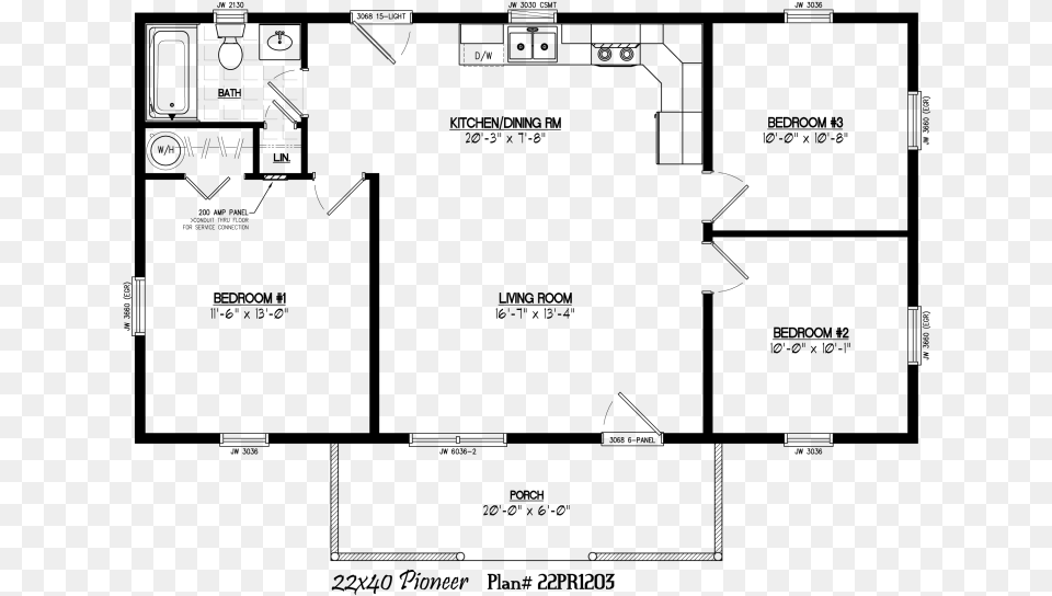 House Plan 2 Bedroom 20 By, Game Free Png