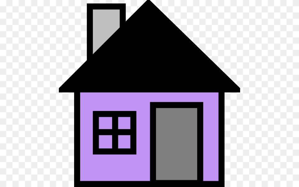 House Purple Cliparts Free Png Download
