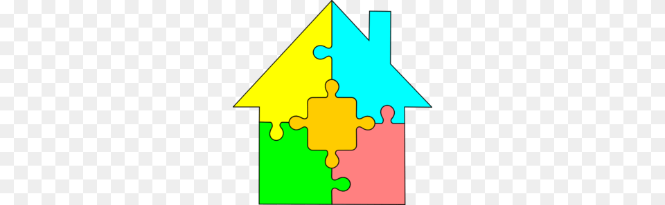 House Puzzle Clip Art Png