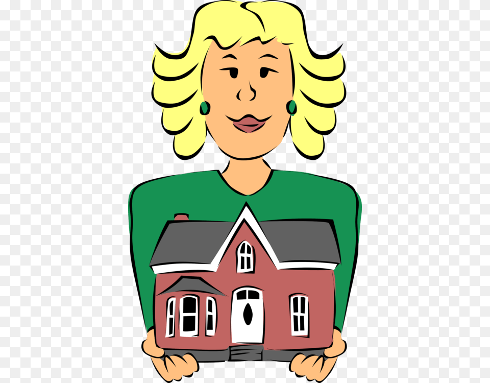 House Real Estate Estate Agent Commercial Property Download, Person, Face, Head, Cartoon Png Image