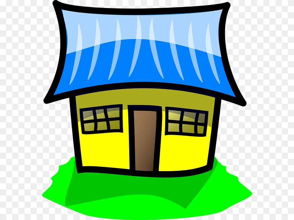 House Real Estate Home Cartoon Building Clipart House, Architecture, Countryside, Hut, Nature Free Transparent Png
