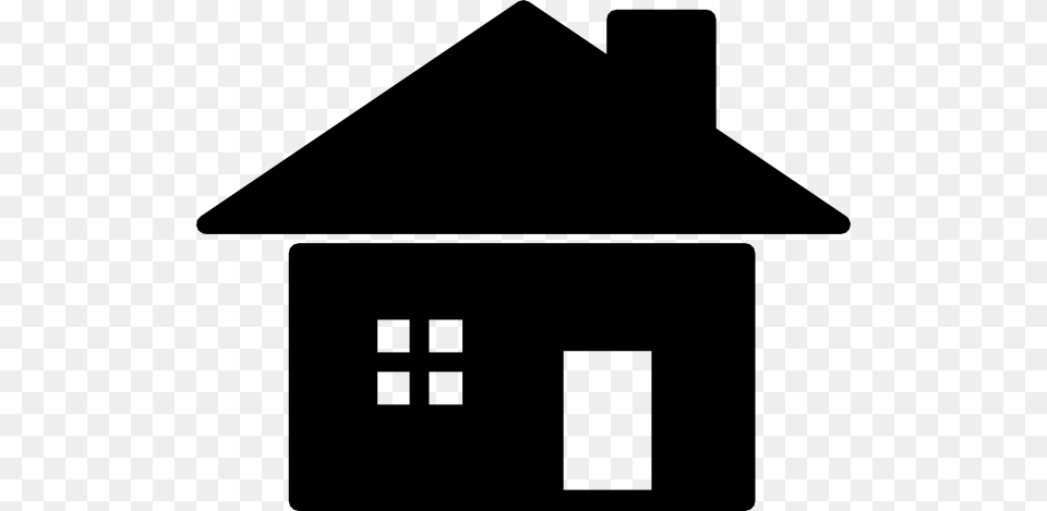 House Silhouette Icon Clip Art, Architecture, Building, Countryside, Hut Free Png Download