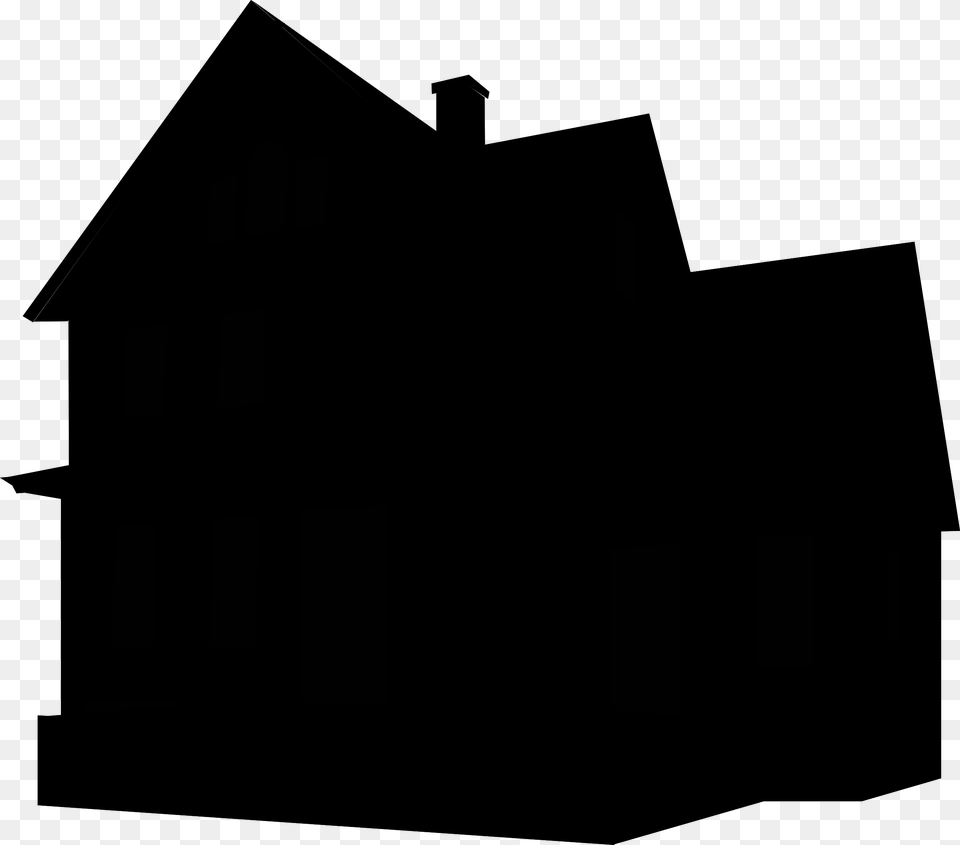 House Silhouette Transparent Silhouette Of Houses, Lighting Png