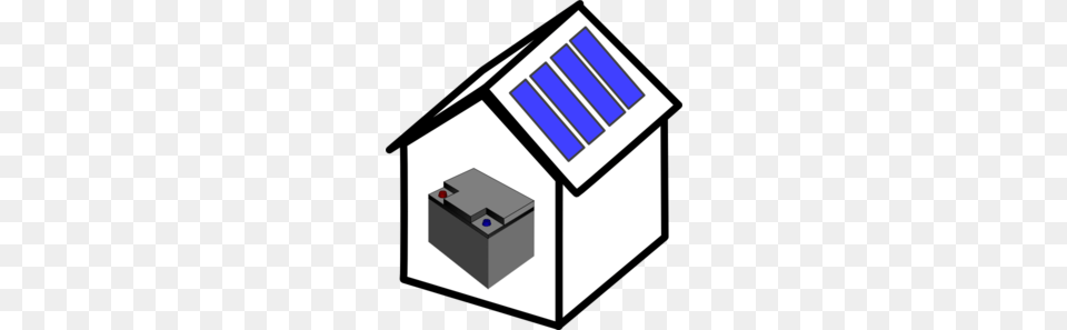House Solar Battery Clip Art, Computer Hardware, Electronics, Hardware, Electrical Device Free Transparent Png