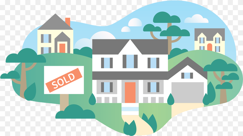 House Sold, Neighborhood, City, Architecture, Building Free Transparent Png