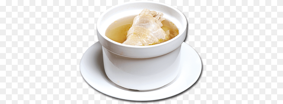 House Steamed Chicken Soup Resep Sup Tim Ayam Kampung, Dish, Food, Meal, Bowl Free Png Download