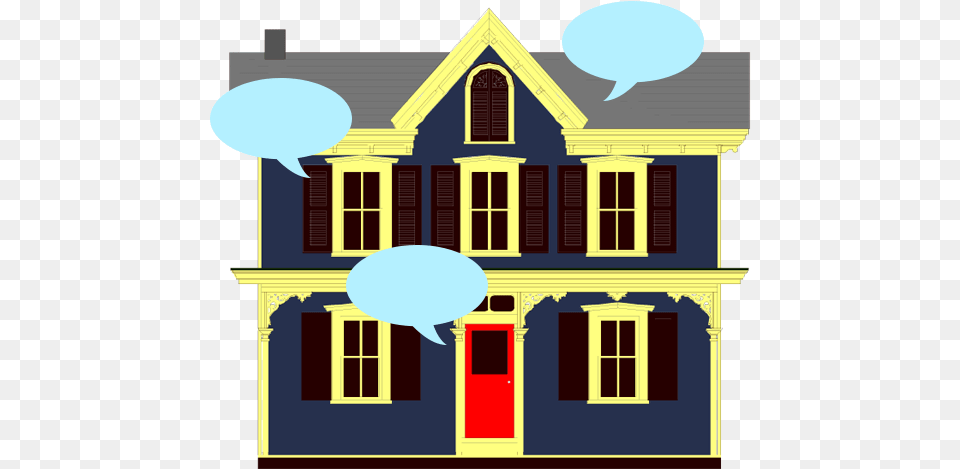 House Swatch Darkblue Comments Illustration, Balloon, Neighborhood, City, Arch Free Transparent Png