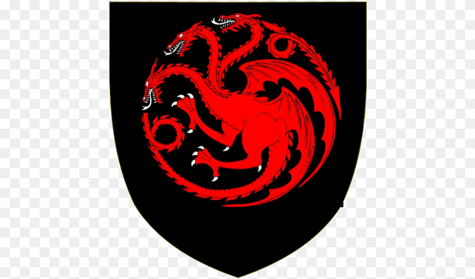House Targaryen Updated Emblem Targaryen Dragon Free Transparent Png
