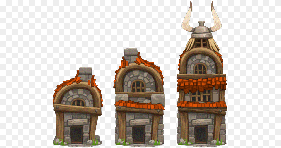 House Viking House Level 1to3 Wiki, Architecture, Building, Clock Tower, Tower Free Png Download
