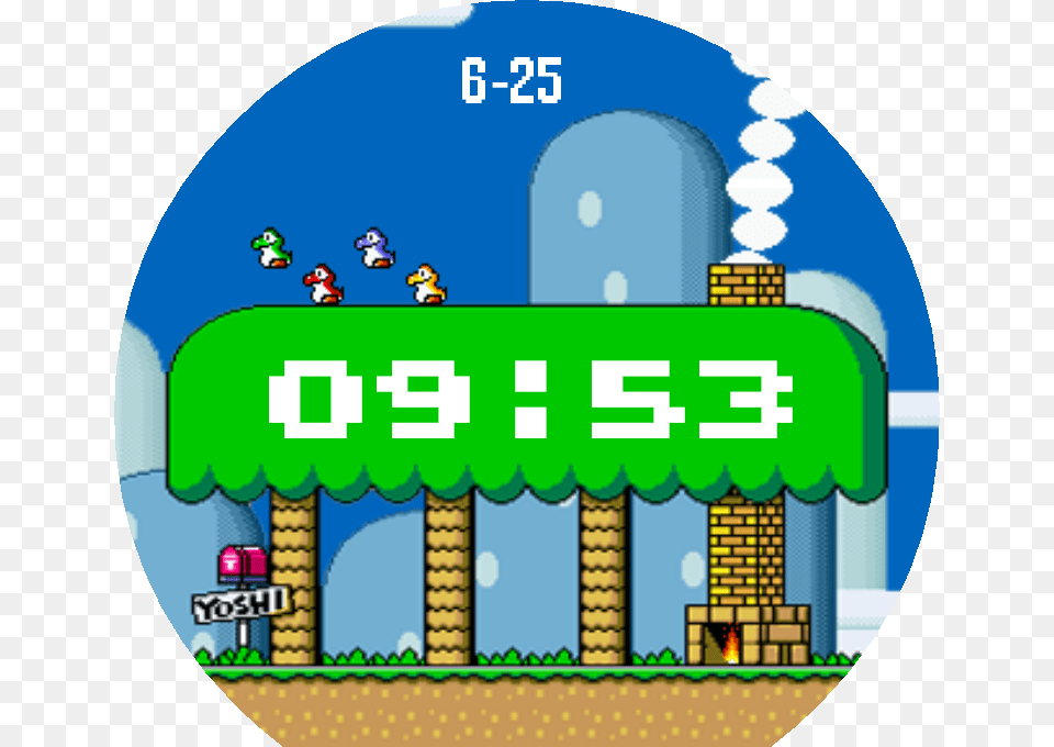 House Watch Face Preview, Game, Super Mario, Person Free Transparent Png