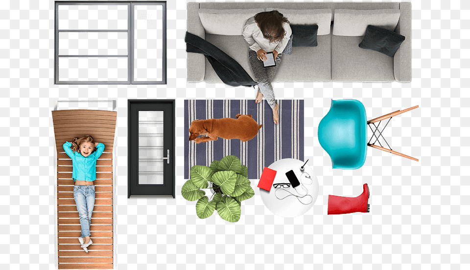 House Windows, Cushion, Couch, Furniture, Home Decor Free Png
