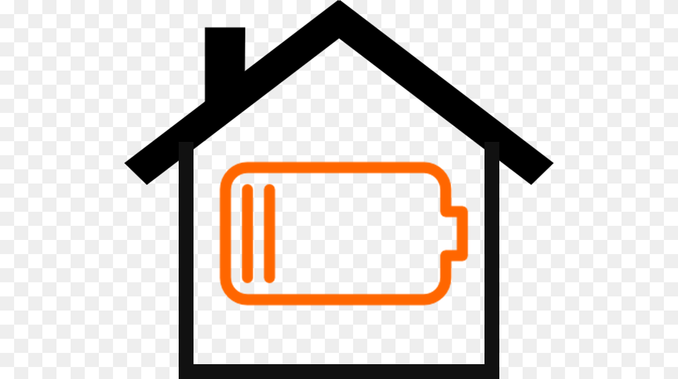 House With Battery Battery Icon Free, Bus Stop, Outdoors Png Image