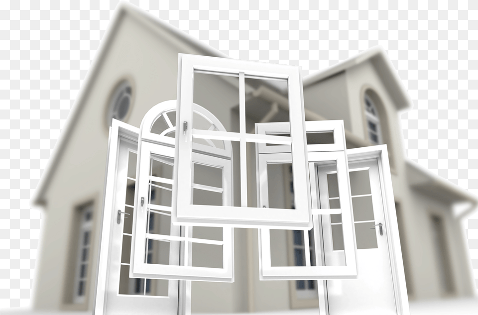 House With Door And Windows Energy Efficient House Windows, Architecture, Building, Condo, Housing Free Transparent Png
