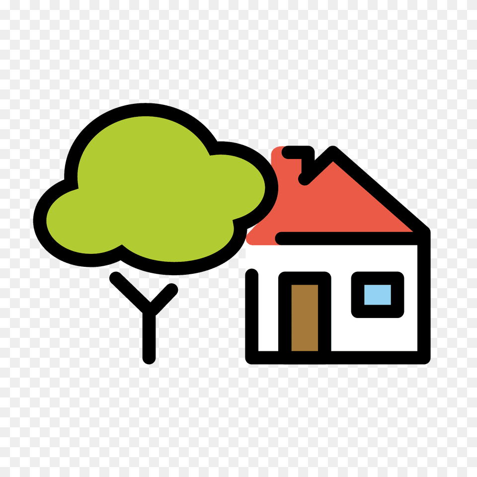 House With Garden Emoji Clipart, Dynamite, Weapon, Neighborhood Png