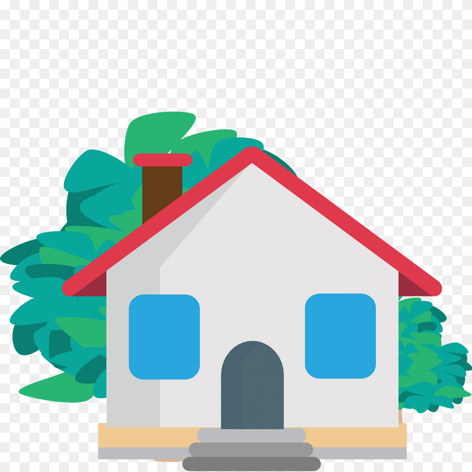 House With Garden Emoji Clipart, Dog House, Dynamite, Weapon Png