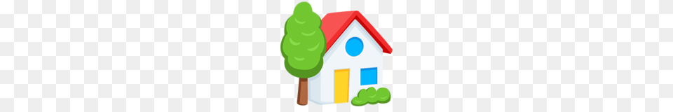 House With Garden Emoji On Messenger, Green, Neighborhood, Outdoors, Dynamite Free Png Download