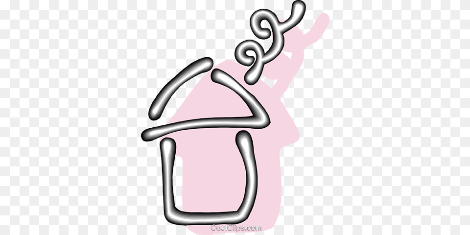 House With Smoke From The Chimney Royalty Free Vector Clip Art, Smoke Pipe, Helmet, Accessories, Football Png