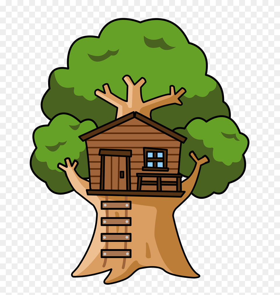 House With Trees Clipart Collection, Architecture, Building, Housing, Cabin Png