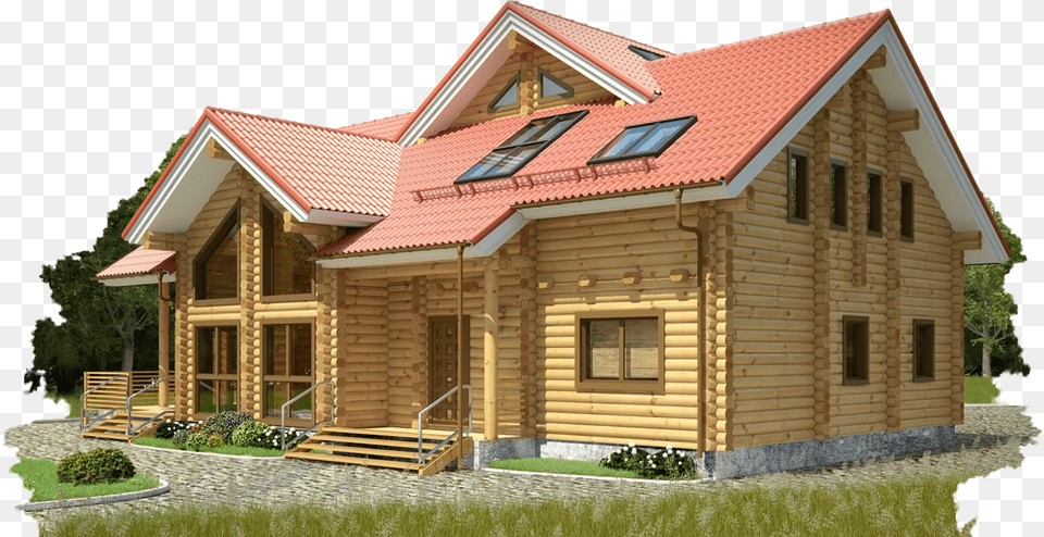 House Wood House Design Plan, Architecture, Building, Cabin, Housing Free Transparent Png