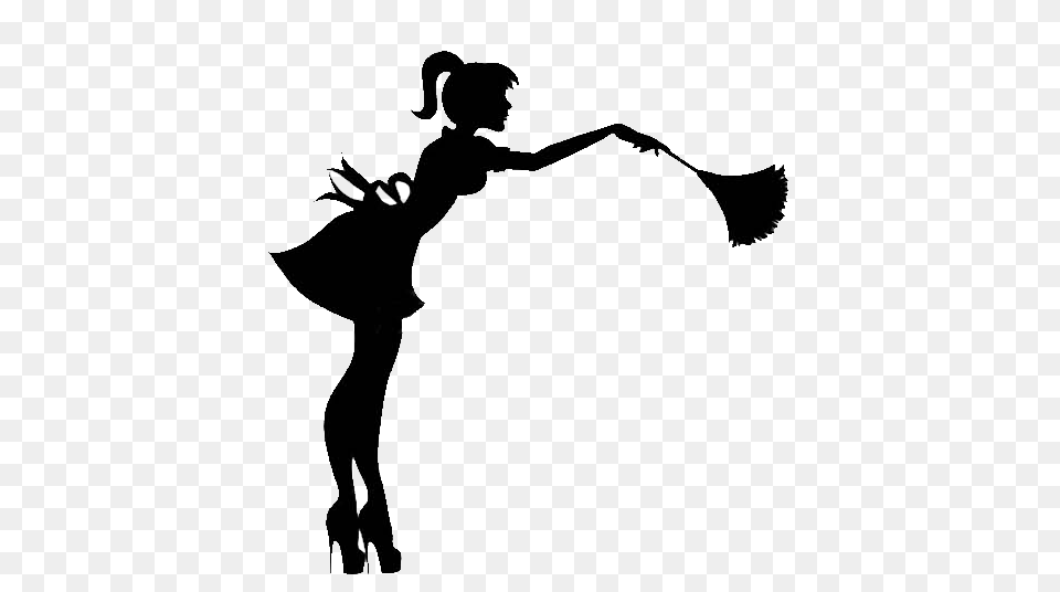 Housekeeping Clipart, Silhouette, Stencil, Dancing, Leisure Activities Free Transparent Png