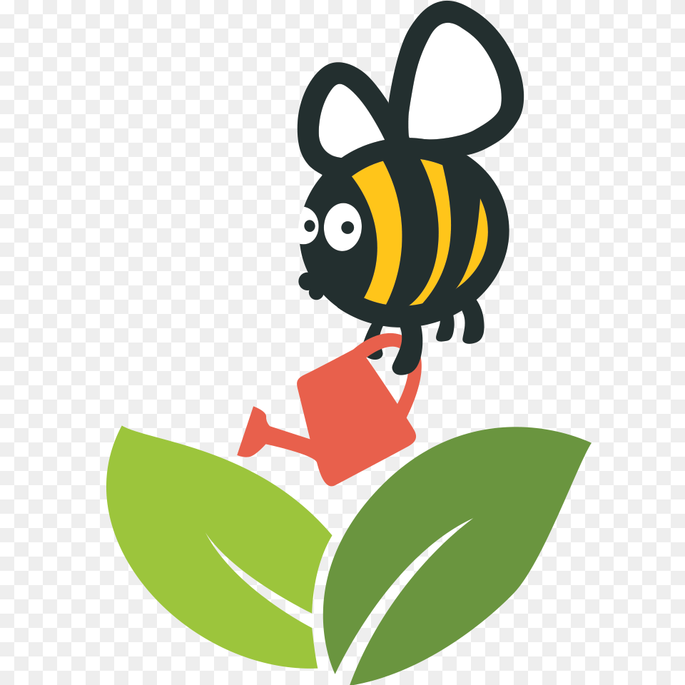 Housekeeping Clipart Cleaning Bee, Animal, Honey Bee, Insect, Invertebrate Png Image