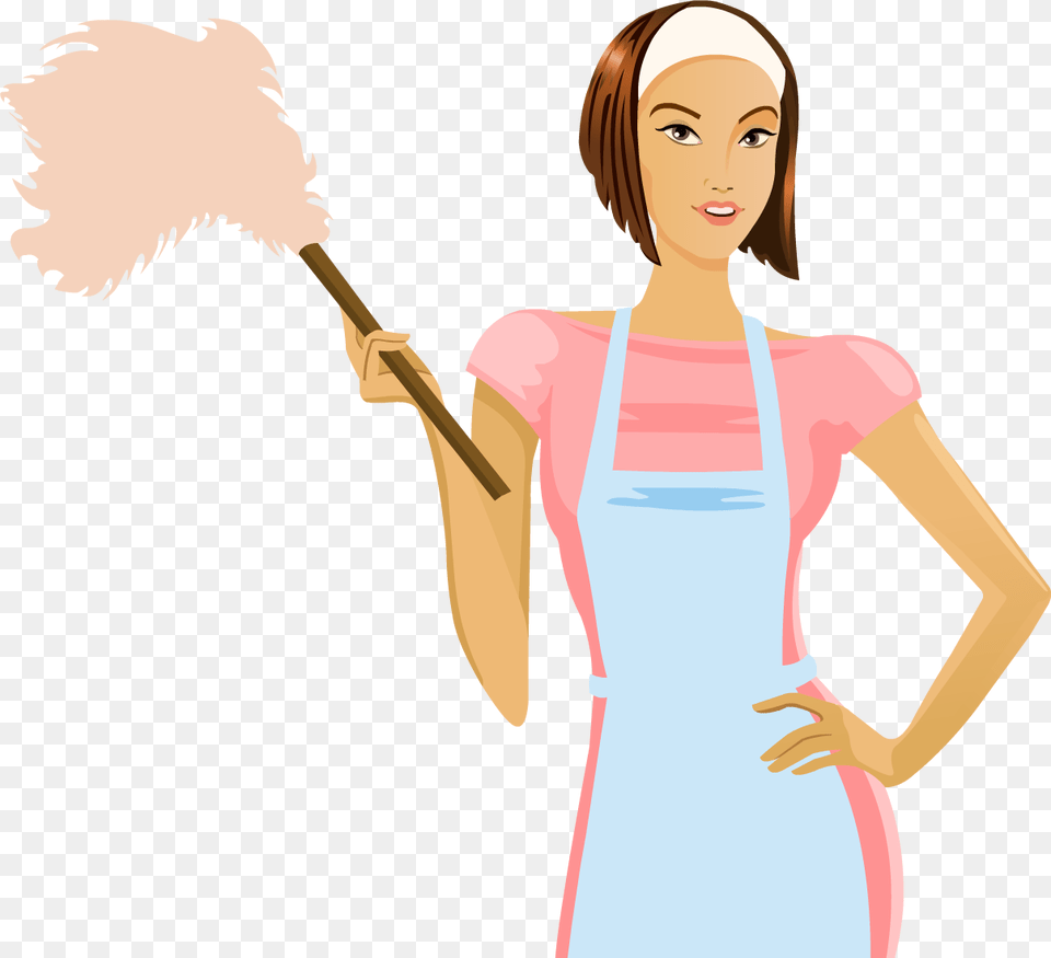 Housekeeping Clipart Home Cleaning Service Housekeeping Services Advantage Or Disadvantage, Person, Adult, Female, Woman Png