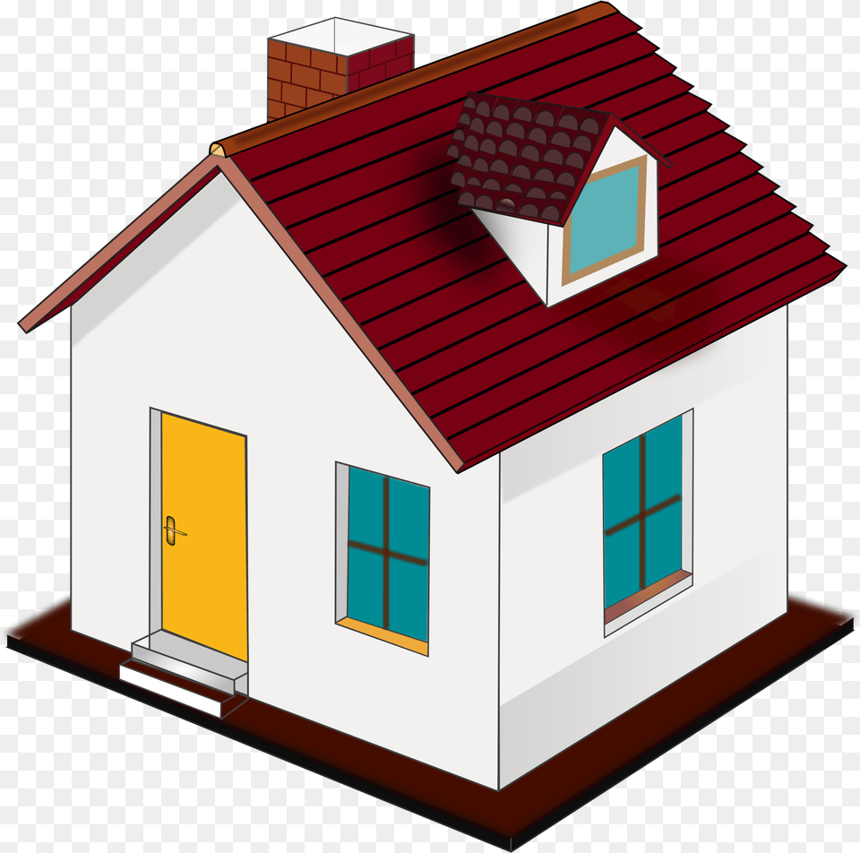 Houses Clipart Smoke House Clipart, Architecture, Building, Cottage, Housing Free Png Download