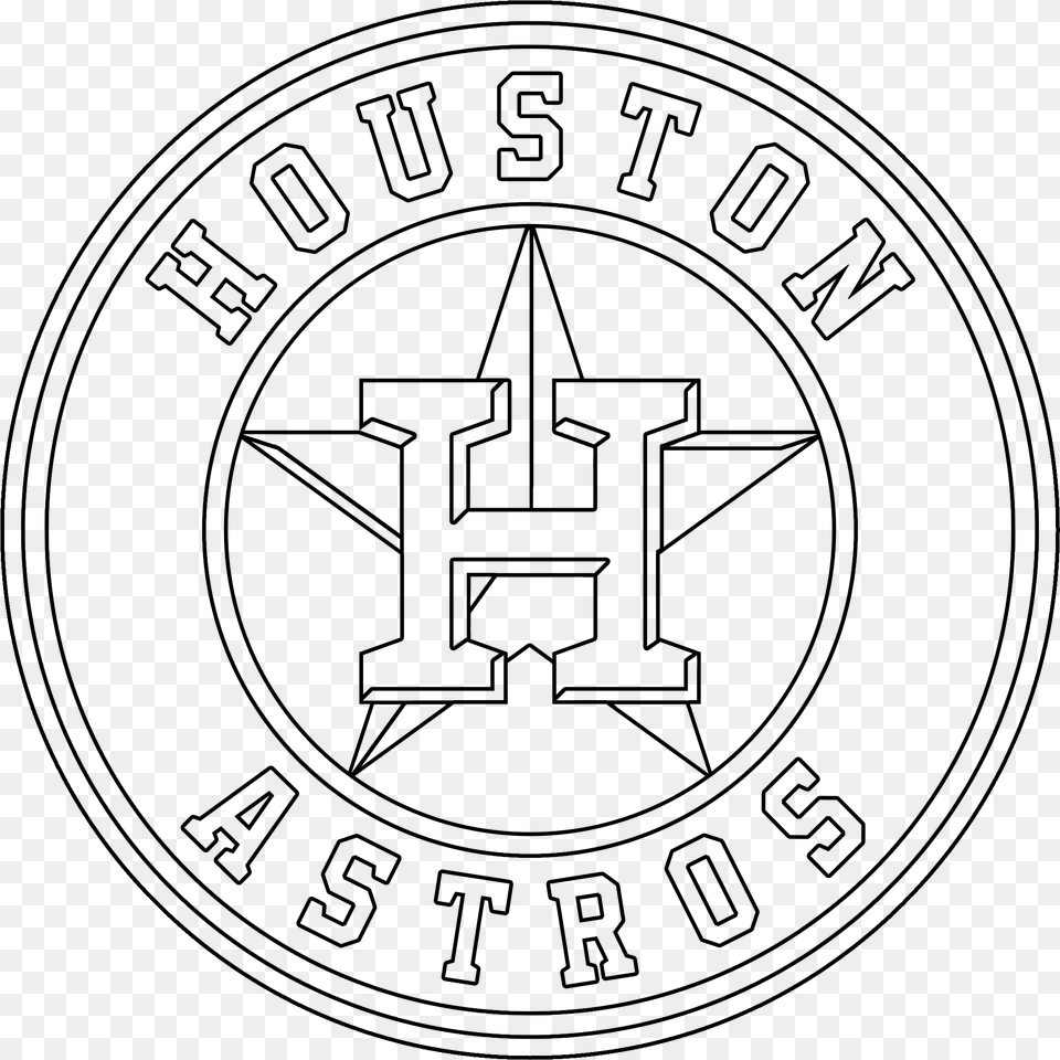 Houston Astros Logo Color, Gray Free Png Download