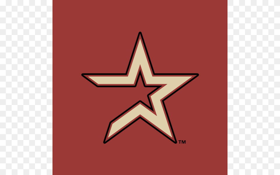 Houston Astros Logo Vector Transparent, Star Symbol, Symbol, Maroon, Dynamite Free Png Download