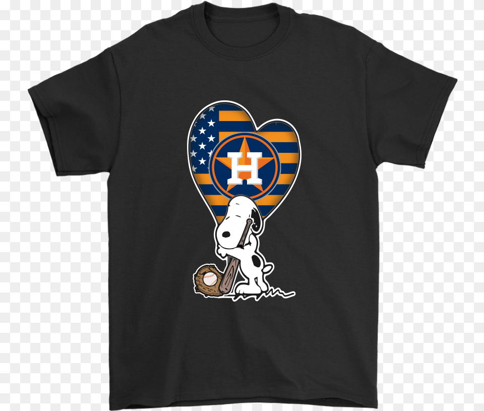 Houston Astros Snoopy Baseball Sports Shirts You Ll Float Too T Shirt, Clothing, T-shirt, Aircraft, Transportation Free Png