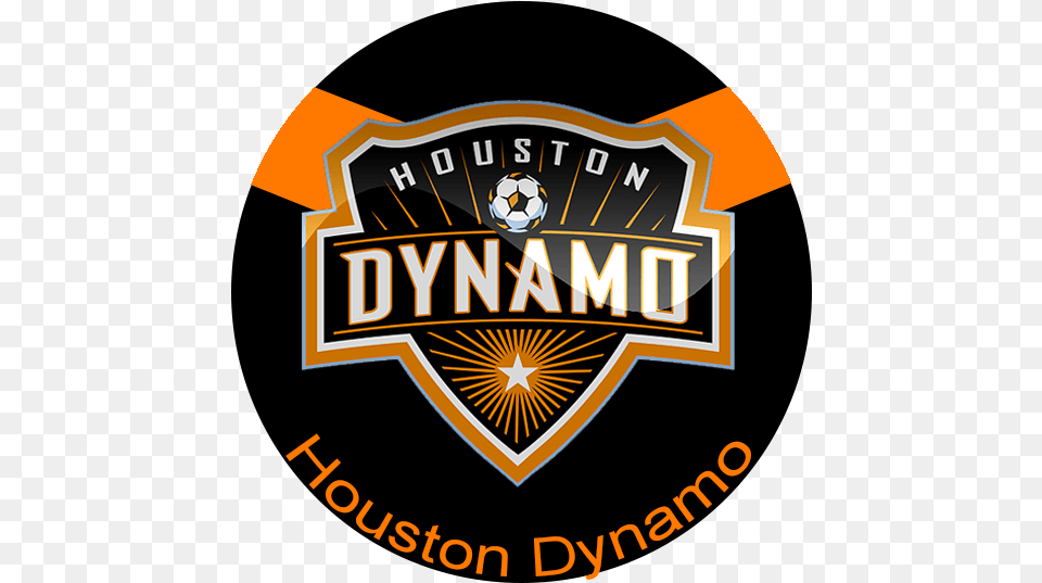 Houston Dynamo Background Houston Dynamo Logo, Badge, Symbol, Emblem, Architecture Png Image