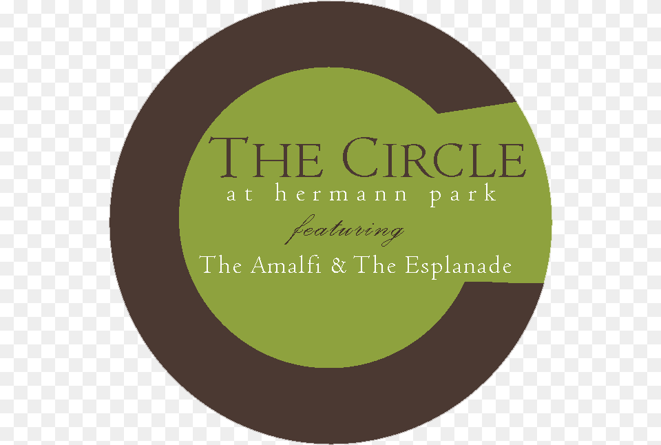 Houston Museum District Apartments The Circle Circle At Hermann Park Logo, Disk Free Png Download