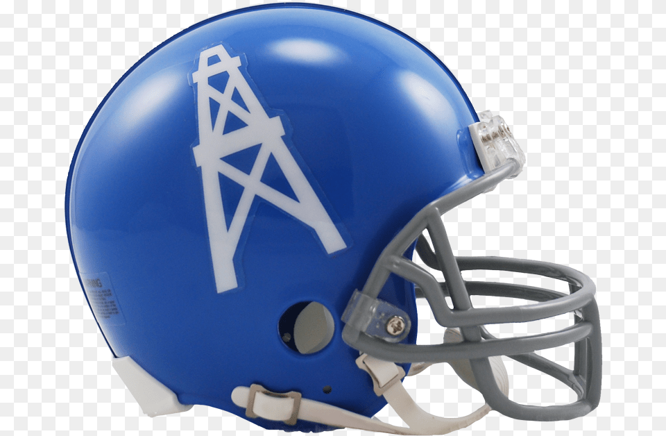 Houston Oilers Vsr4 Mini Throwback Helmet Tennessee Titans, American Football, Football, Football Helmet, Sport Free Png Download