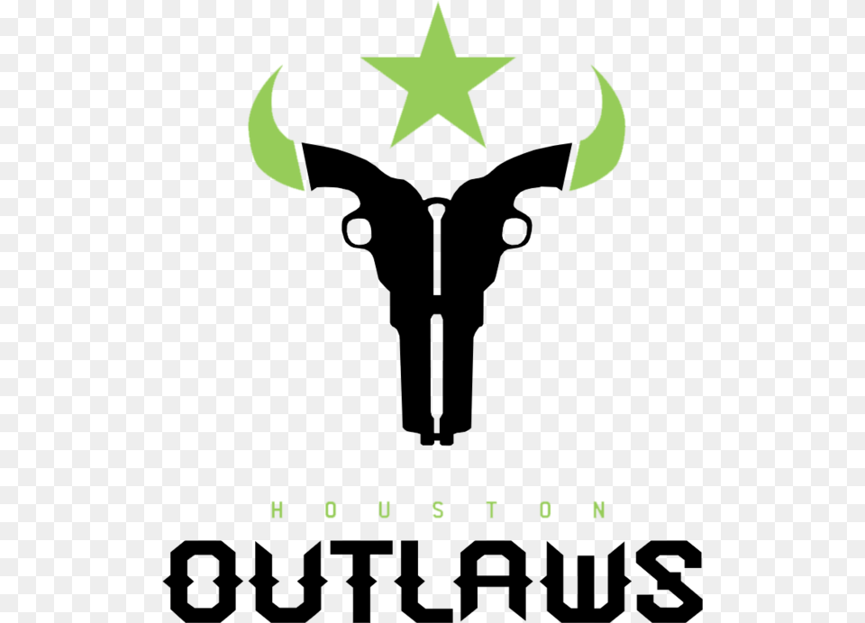 Houston Outlaws Logo Overwatch Houston Outlaws, Star Symbol, Symbol, Nature, Night Free Transparent Png