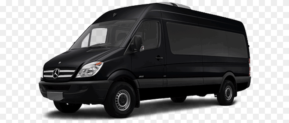 Houston Party Bus Lounge Sprinter Exterior Big Black Mercedes Van, Transportation, Vehicle, Minibus, Car Free Transparent Png