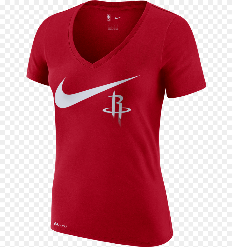 Houston Rockets, Clothing, Shirt, T-shirt Free Transparent Png
