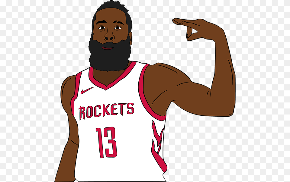 Houston Rockets, Adult, Clothing, Male, Man Free Png Download