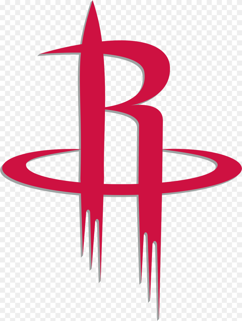 Houston Rockets Houston Rockets Logo, Cutlery, Fork, Cross, Symbol Png