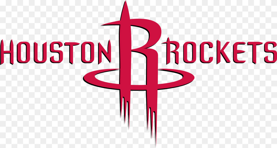 Houston Rockets Houston Rockets Team Logo, Weapon, Cross, Symbol Free Transparent Png