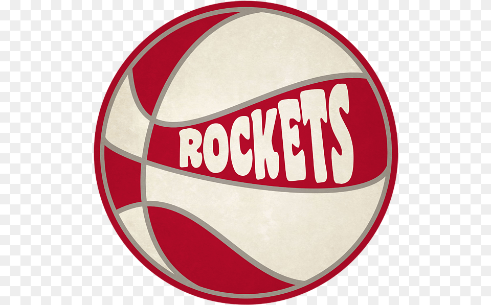 Houston Rockets Retro Shirt Greeting Card Circle, Logo, Disk Free Transparent Png