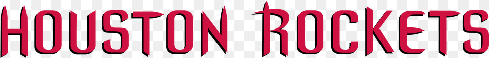 Houston Rockets Wordmark, Text, Light Free Png Download