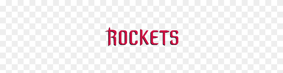 Houston Rockets Wordmark Logo Sports Logo History, Text, Dynamite, Weapon Png Image