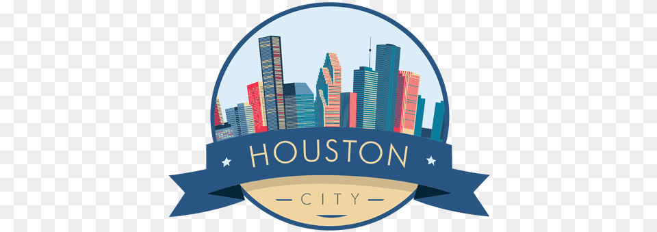 Houston Skyline Logo New York, City, Urban, Photography, Metropolis Png Image