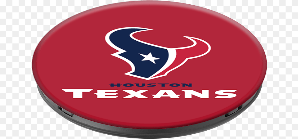 Houston Texans Logo Houston Texans Logo Pop Socket, Badge, Symbol, Head, Person Free Png Download