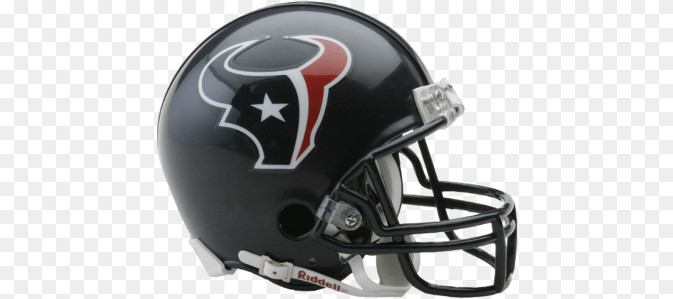 Houston Texans Nfl Mini Helmet Replica Bears Football Helmet, American Football, Football Helmet, Sport, Person Png Image