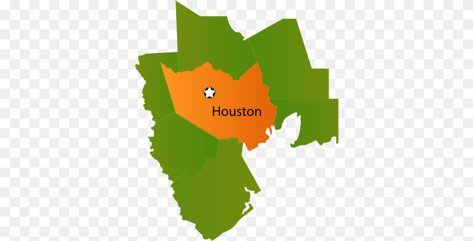 Houston Texas Map Houston, Leaf, Plant, Chart, Plot Free Png Download